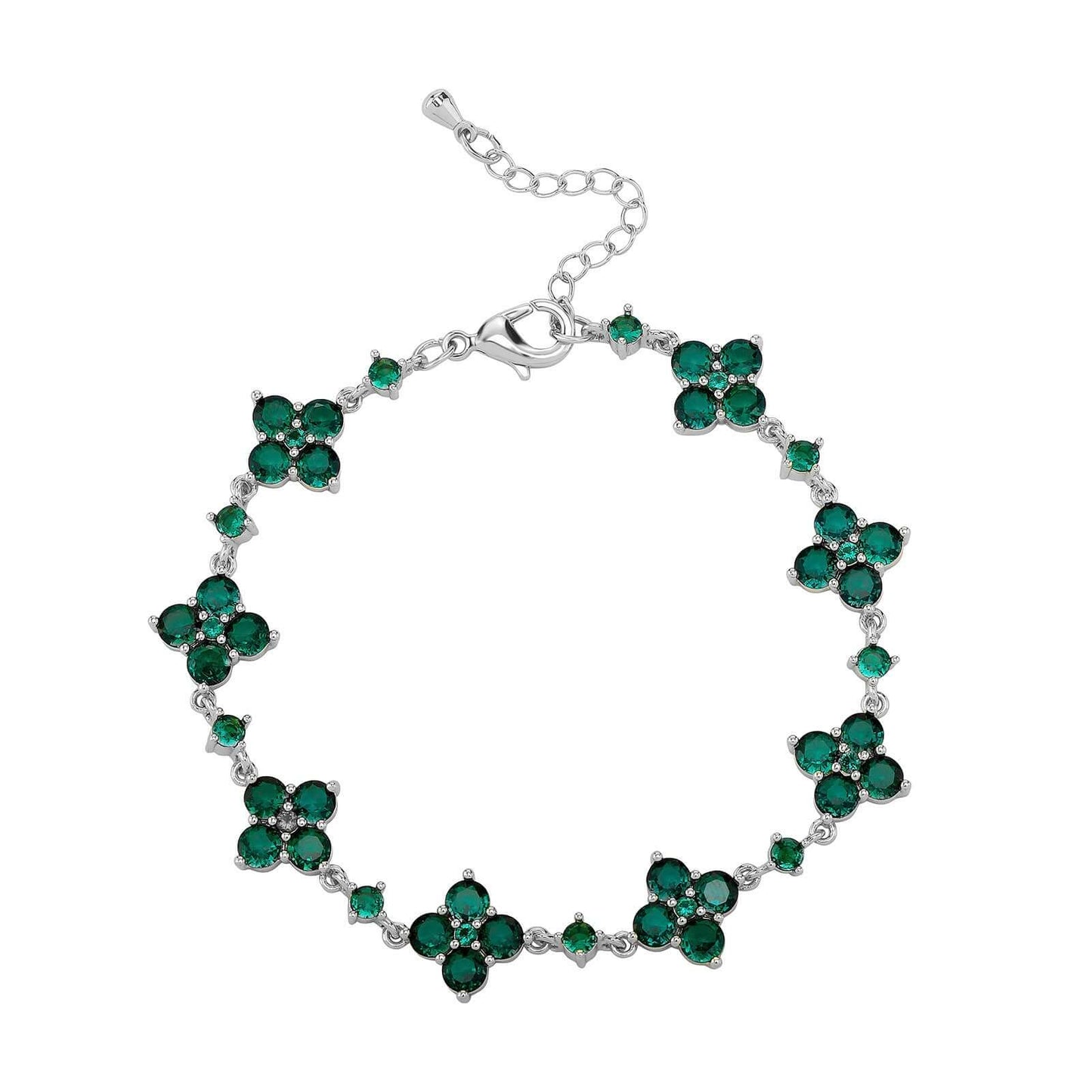 Bracelet Fleur en Zircon Étincelant – Élégance et Raffinement - 𝓑𝓲𝓳𝓸𝓾𝔁𝓒𝓪𝓮𝓵𝔂𝓼 - Collier - 𝓑𝓲𝓳𝓸𝓾𝔁𝓒𝓪𝓮𝓵𝔂𝓼 -