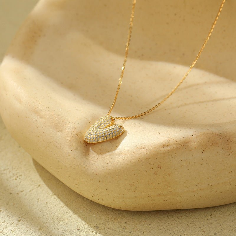 Collier Lettres Bubble en Acier Inoxydable – Élégance et Modernité - 𝓑𝓲𝓳𝓸𝓾𝔁𝓒𝓪𝓮𝓵𝔂𝓼 - Collier - 𝓑𝓲𝓳𝓸𝓾𝔁𝓒𝓪𝓮𝓵𝔂𝓼 -