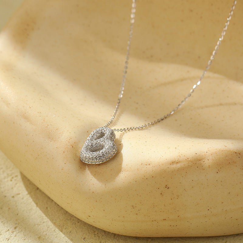 Collier Lettres Bubble en Acier Inoxydable – Élégance et Modernité - 𝓑𝓲𝓳𝓸𝓾𝔁𝓒𝓪𝓮𝓵𝔂𝓼 - Collier - 𝓑𝓲𝓳𝓸𝓾𝔁𝓒𝓪𝓮𝓵𝔂𝓼 -