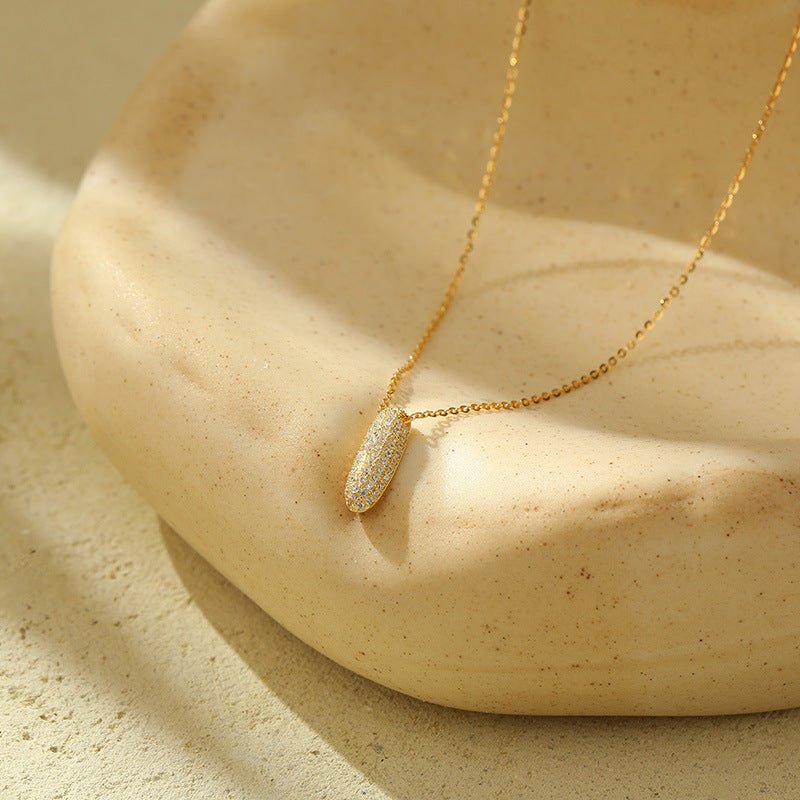 Collier Lettres Bubble en Acier Inoxydable – Élégance et Modernité - 𝓑𝓲𝓳𝓸𝓾𝔁𝓒𝓪𝓮𝓵𝔂𝓼 - Collier - 𝓑𝓲𝓳𝓸𝓾𝔁𝓒𝓪𝓮𝓵𝔂𝓼 -